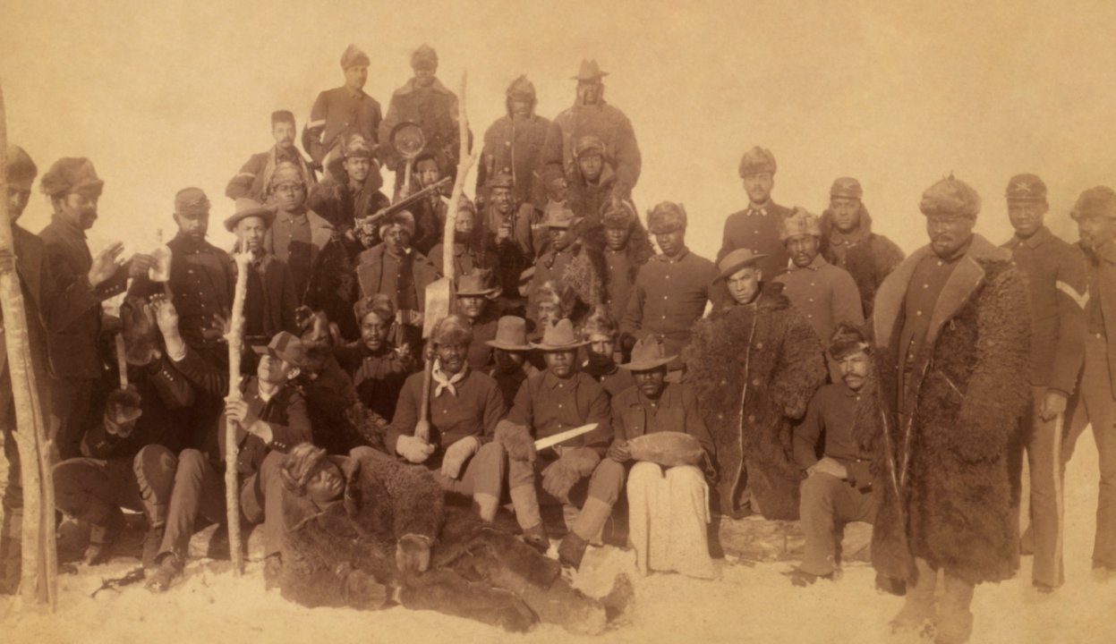 1866: Buffalo Soldiers form